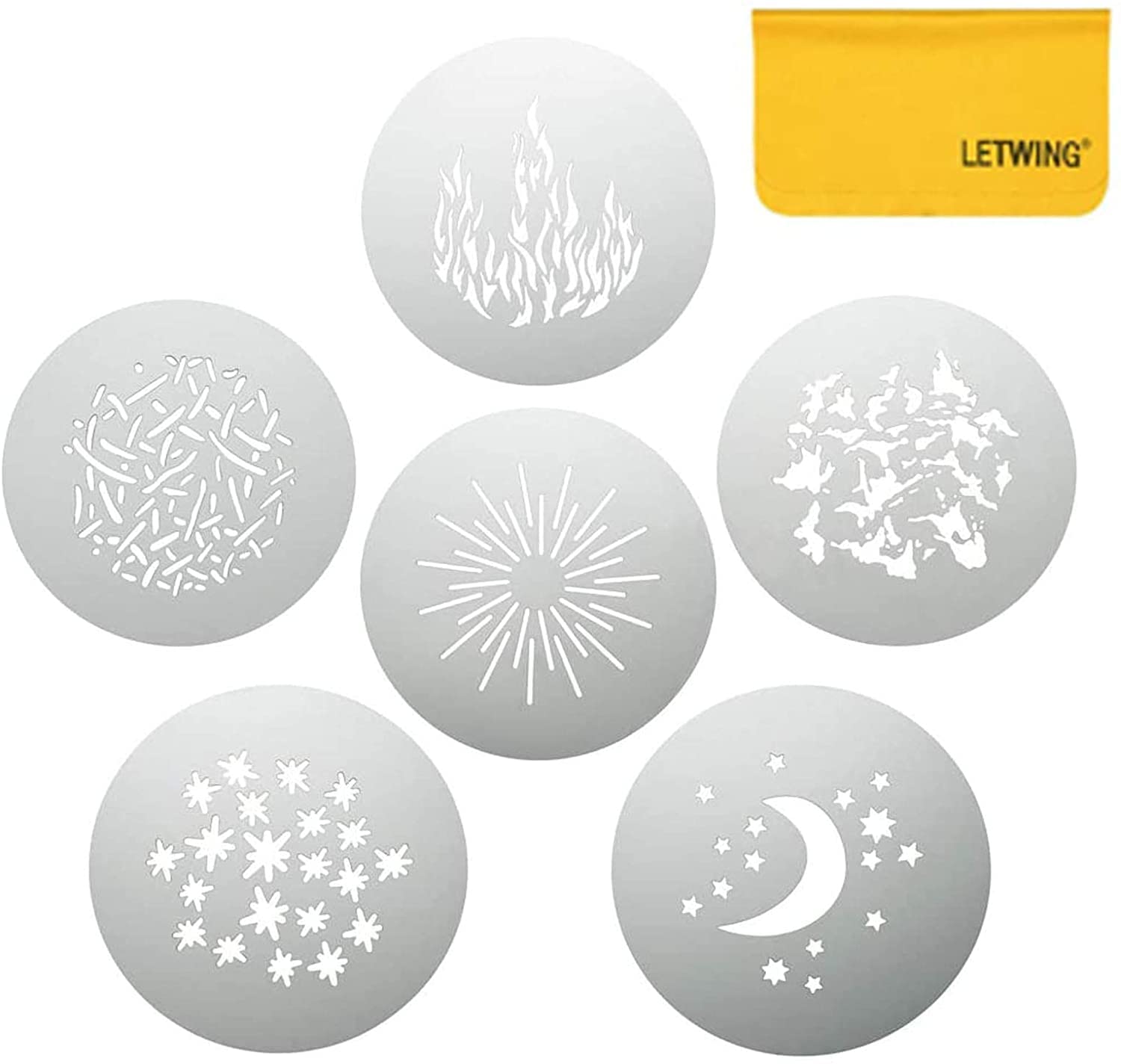 Godox VSA-GS1 GOBO Set for VSA-19K, 26K, 36K focusing spotlight attachment