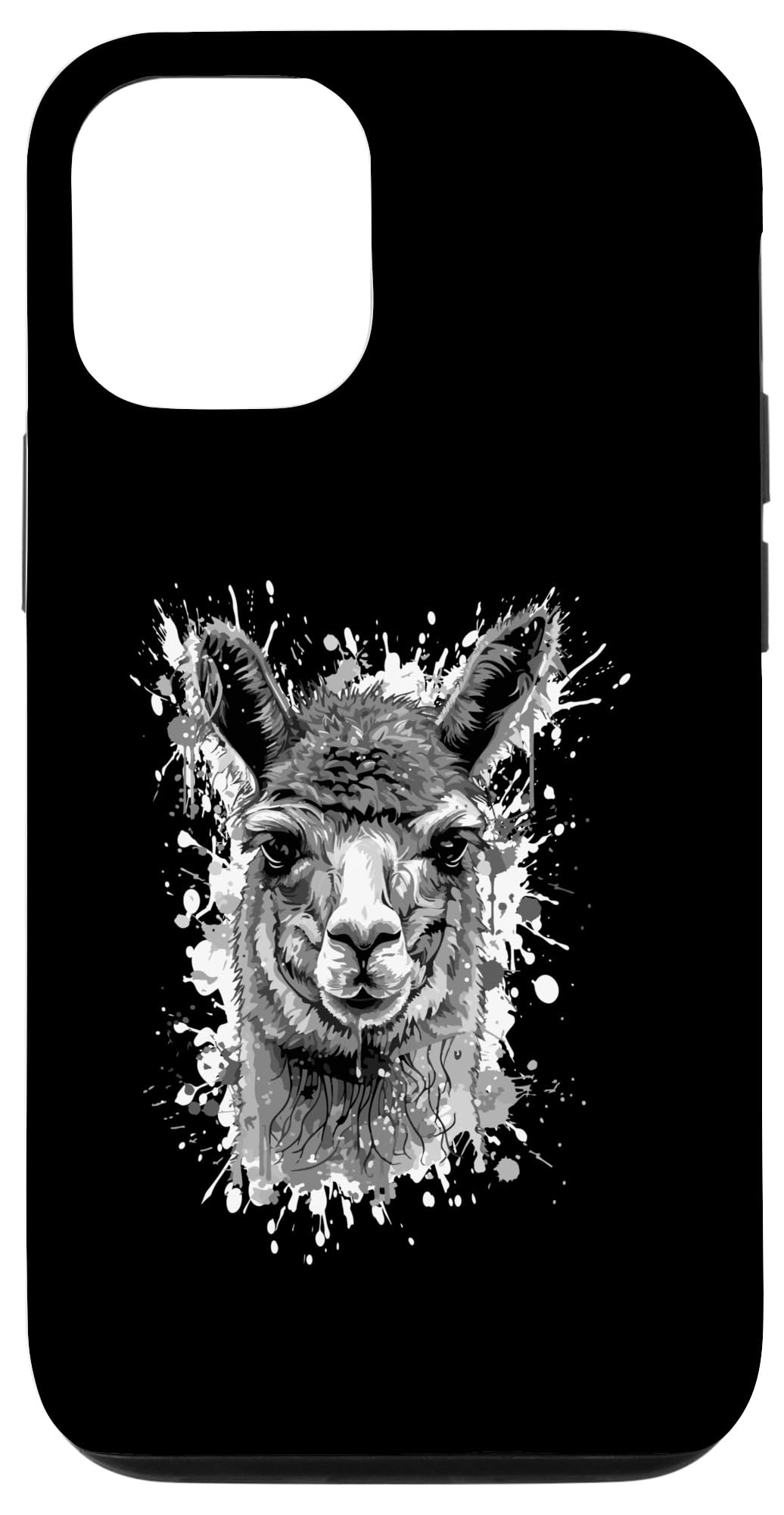 iPhone 14 Alpaka Pop Art Portrait | Artwork Animal Head Case