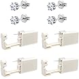 4 Pack Self Ear Piercing Gun, Disposable Self Ear Piercing Gun Kit with Earring Studs Safety Ear Piercing Gun Kit Tool (silve