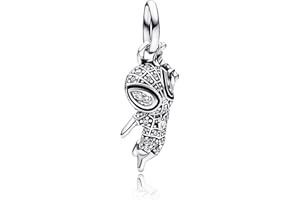 MGIUL 925 Sterling Silver Charms for Bracelets Necklaces Mask Skewer Spider Hero Rocket -Raccoon Elf Puppy Dangle Pendants Beads Cartoon Jewelry Gift for Women Girls