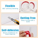 Flintronic 1M Wet Room Floor Barrier with 20G Glue Silicone Water Retaining view 4