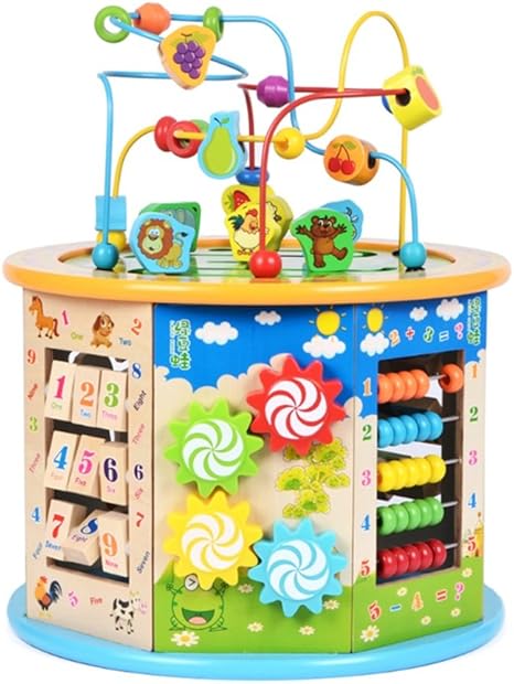 large activity cube for toddlers