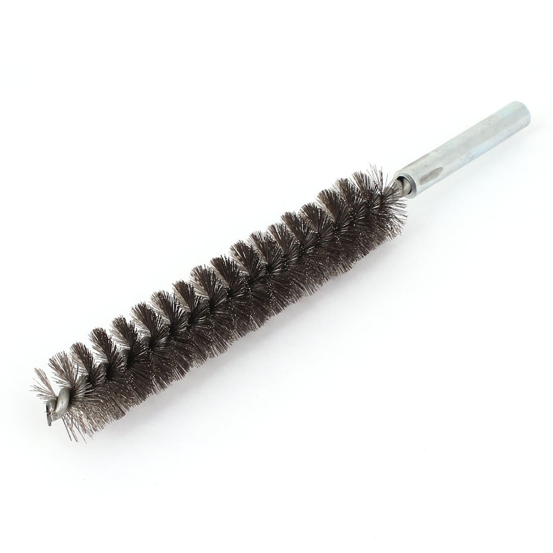 Sourcingmap 17cm Length 20mm Diameter Stainless Steel Wire Tube Cleaning Brush