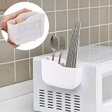 Lanjue Wall Mounted Remote Control Holder - 2 Grids Storage Box view 4