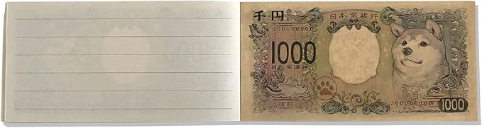 Japanese Shiba Inu Banknote 1000 Yen Shiba Inu Bills Money Shibank Bill Memo Pack Of 10 Toys Games Amazon Com Japanese Shiba Inu Banknote 1000 Yen Shiba Inu Bills Money Shibank Bill Memo Pack Of 10 Toys Games Amazon Com