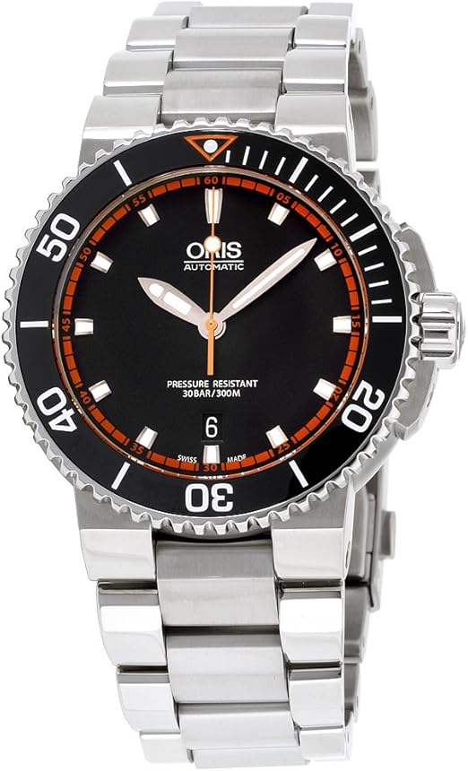 Orologio oris aquis date automatico da uomo 01 733 7653 4128-07 8 26 01peb 0173376534128-0782601PEB