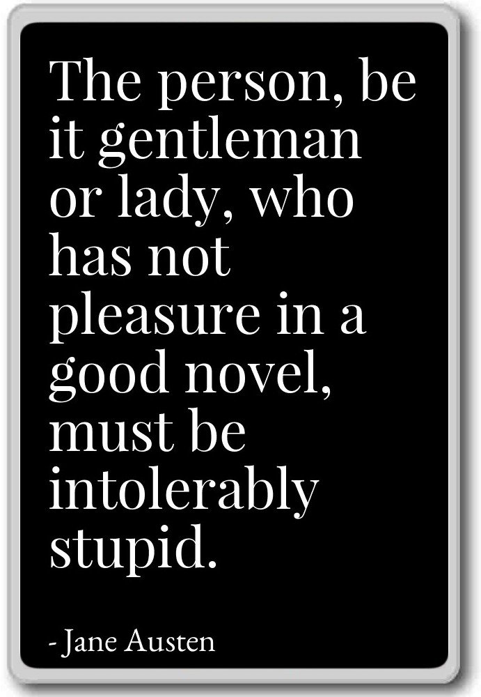 Which Is The Best Jane Austen Refrigerator Magnets