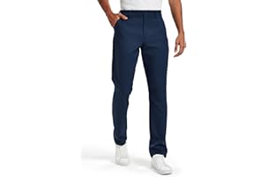 VYTROON Men's Classic Fit Stretch Golf & Dress Work Pants 30''/32''/34'' - All-Day Comfort Performance Trousers for Business & Travel