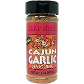 Andy Roo's Cajun Garlic Seasoning, 5 Ounces - No MSG