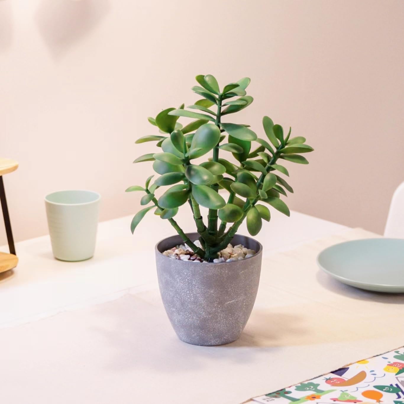 Artificial Potted Jade Plant