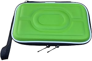 Hzycwgone Case for Nintendo Gameboy Advance Color Pocket GBA/GBC/GBP/DS Lite/NDSL/NDSi,Travel Carry Hard Bag Shell for GBA/GBC/GBP/DS Lite/NDSL/NDSi(Green)