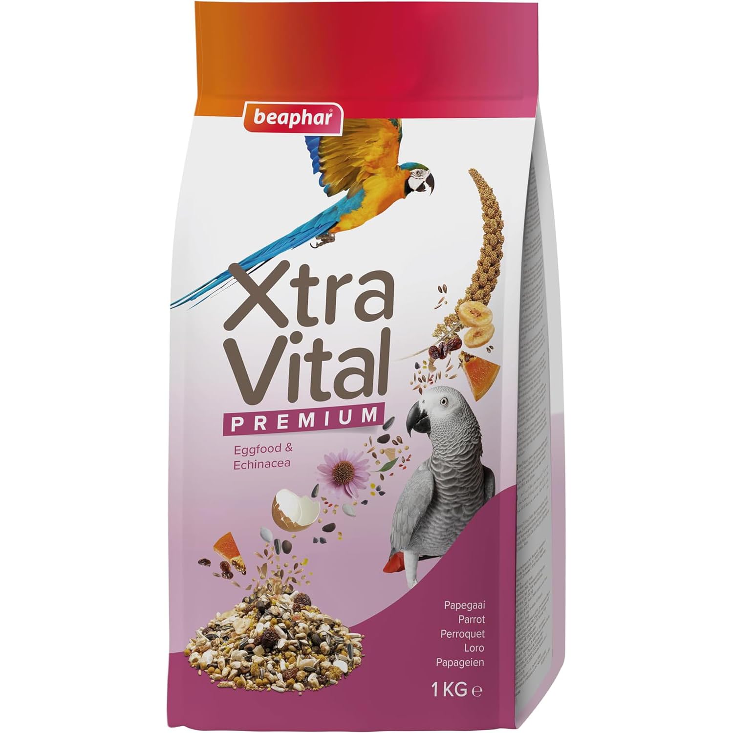 Beaphar XtraVital Parrot Food, 1 kg