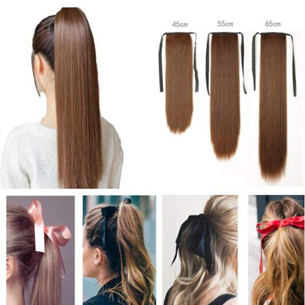 Amazon Com Long Tie Up Ponytail Hair Extension One Piece