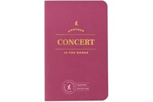 Letterfolk Concert Passport Journal — Pocket-sized Experience Book (3.5" W x 5.5")