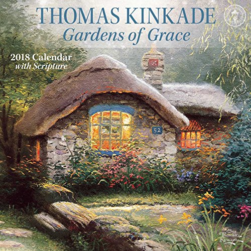 D.O.W.N.L.O.A.D Thomas Kinkade Gardens of Grace 2018 Wall Calendar Z.I.P