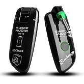 SWIFF Wireless Guitar System Rechargeable Wireless Guitar Transmitter Receiver Support Multi Channels and Long Battery Life for Electric Musical Instruments