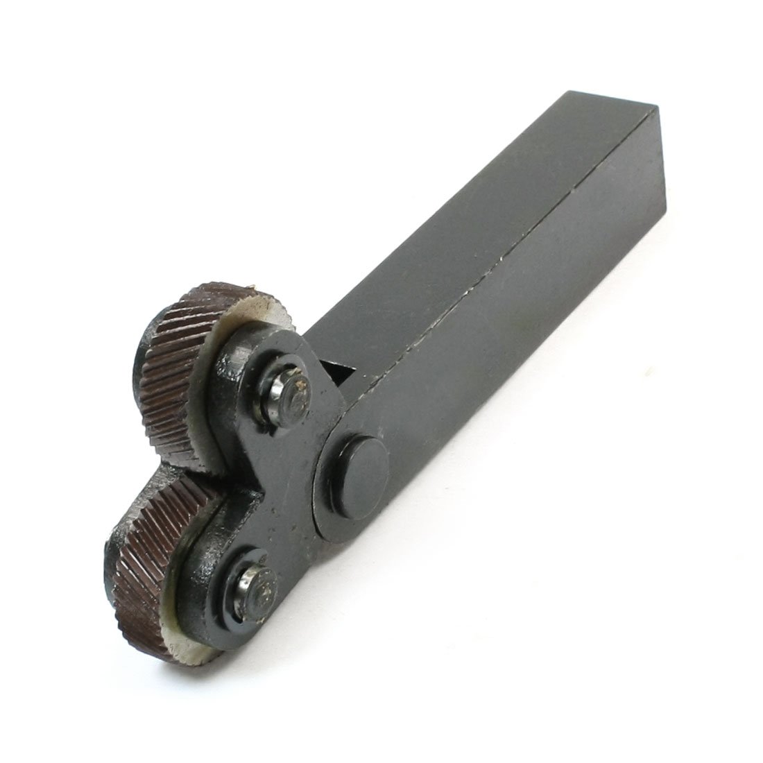 Sourcingmap 1.8mm Pitch Dual Wheel Slant Teeth Knurling Tool for Metal Lathe