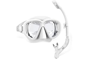SwimStars Snorkel Set for Adults and Kids, Snorkeling Gear Anti-Fog Swim Mask Dry Top Snorkel Kit with Carry Bag, Snorkeling Scuba Diving Swimming Travel
