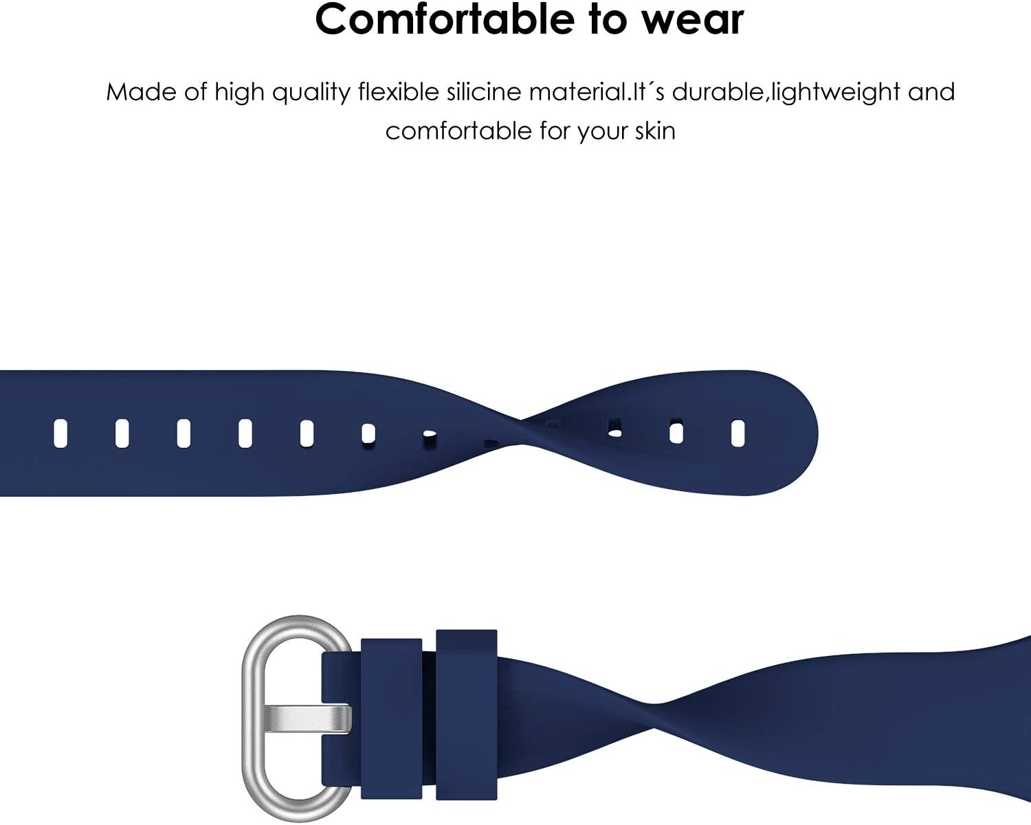 PARMPH 3 Packs Sport Strap Compatible with Apple Watch Strap 38mm 40mm 41mm 42mm(Series 10) - Image 4
