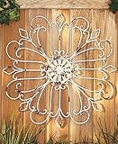 Iron Wall Medallion (Antique White) (Kitchen)
