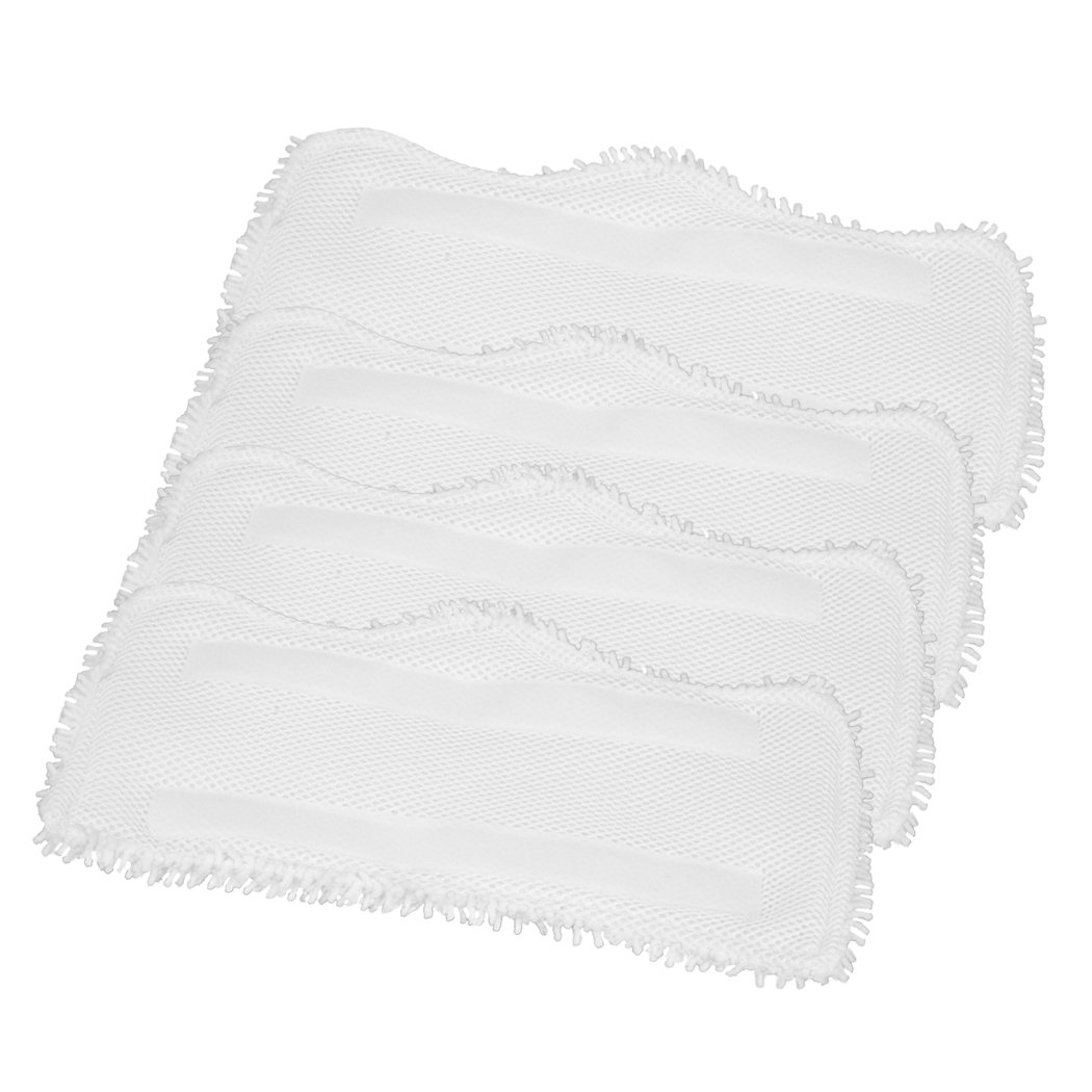 I clean 4pcs Microfiber Replacement Pads for Shark Steam Cleaning Mop S3101, S3102