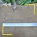 TITO Titanium Shepherd's Hook Tent Stakes Tent pegs Nail pegs Dia 3.0mm and Length 165mm only 6.1G.(Pack of 6) (Silver)