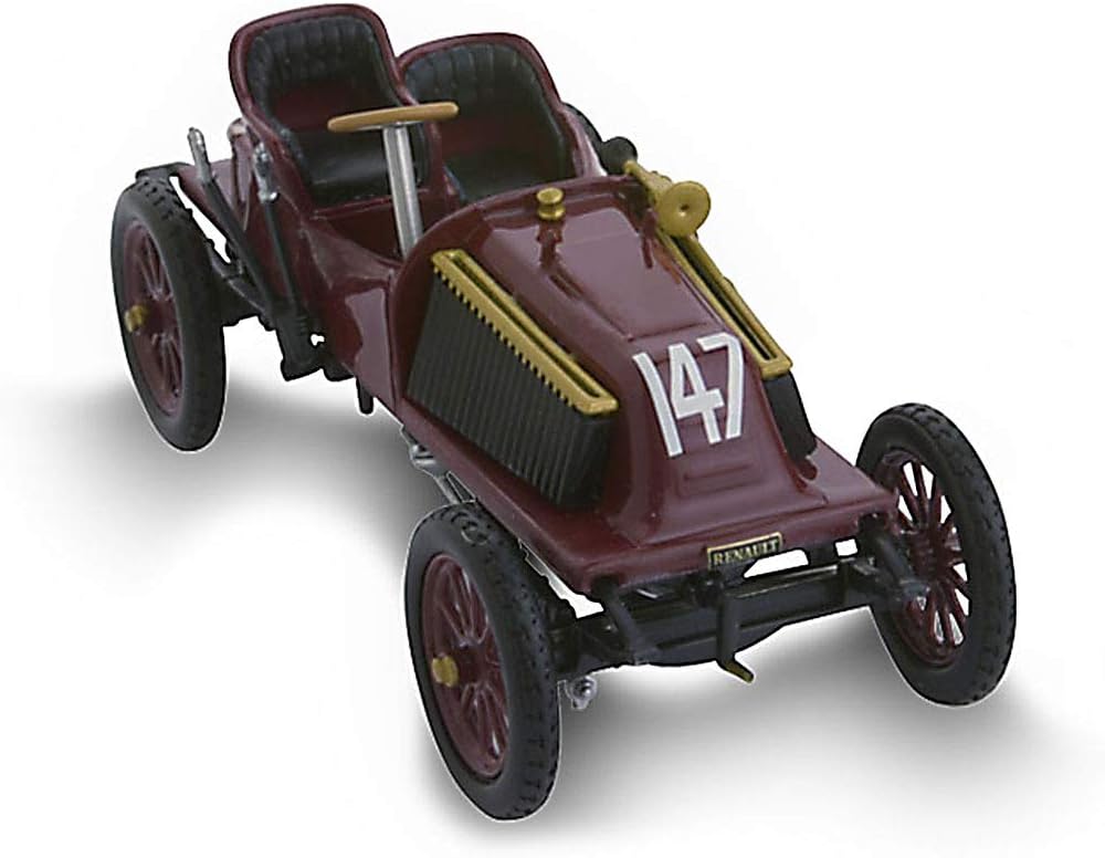 Renault Norev Type K 1902 2-Seater Sofa 1/43 Scale Red, Small - Image 4