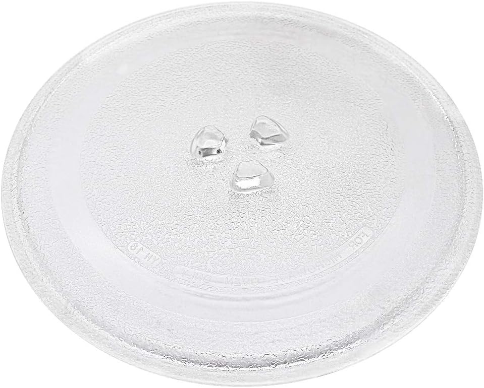 Primeswift 9.6'' / 24.5CM Small Microwave Glass Turntable Plate Replacement For Small Microwaves: Home Improvement