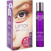 Christian Breton LIFTOX Eye Lifting Serum - Hydrating &amp; Firming Under Eye Serum - Collagen &amp; Hyaluronic Acid - Ophthalmologist-Tested, Made in France - 10 ml / 0.34 oz