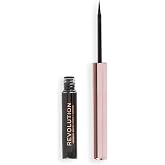 Makeup Revolution, Super Flick Liquid Eyeliner, Highly Pigmented, Black, 0.08 fl. Oz