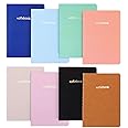 Iridipity 8Pack Small Notebook Pocket Notebook Small notepad Mini notebooks 3.5x5 inches stationary supplies for work,travel,adults (8)