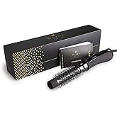 Ceramic Hot Air One-Step Hair Styler and Volumizer - Lightweight 1000W Ionic 3-in-1 Hair Dryer, Curling Brush