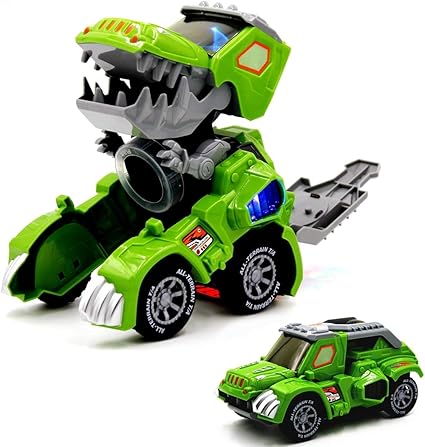 dinosaur car robot