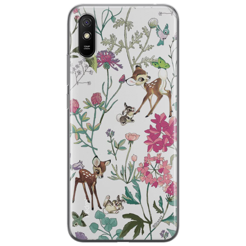 ERT GROUP mobile phone case for Xiaomi REDMI 9A original and officially Licensed Disney pattern Bambi & Friends 001 optimally adapted to the shape of the mobile phone, case made of TPU