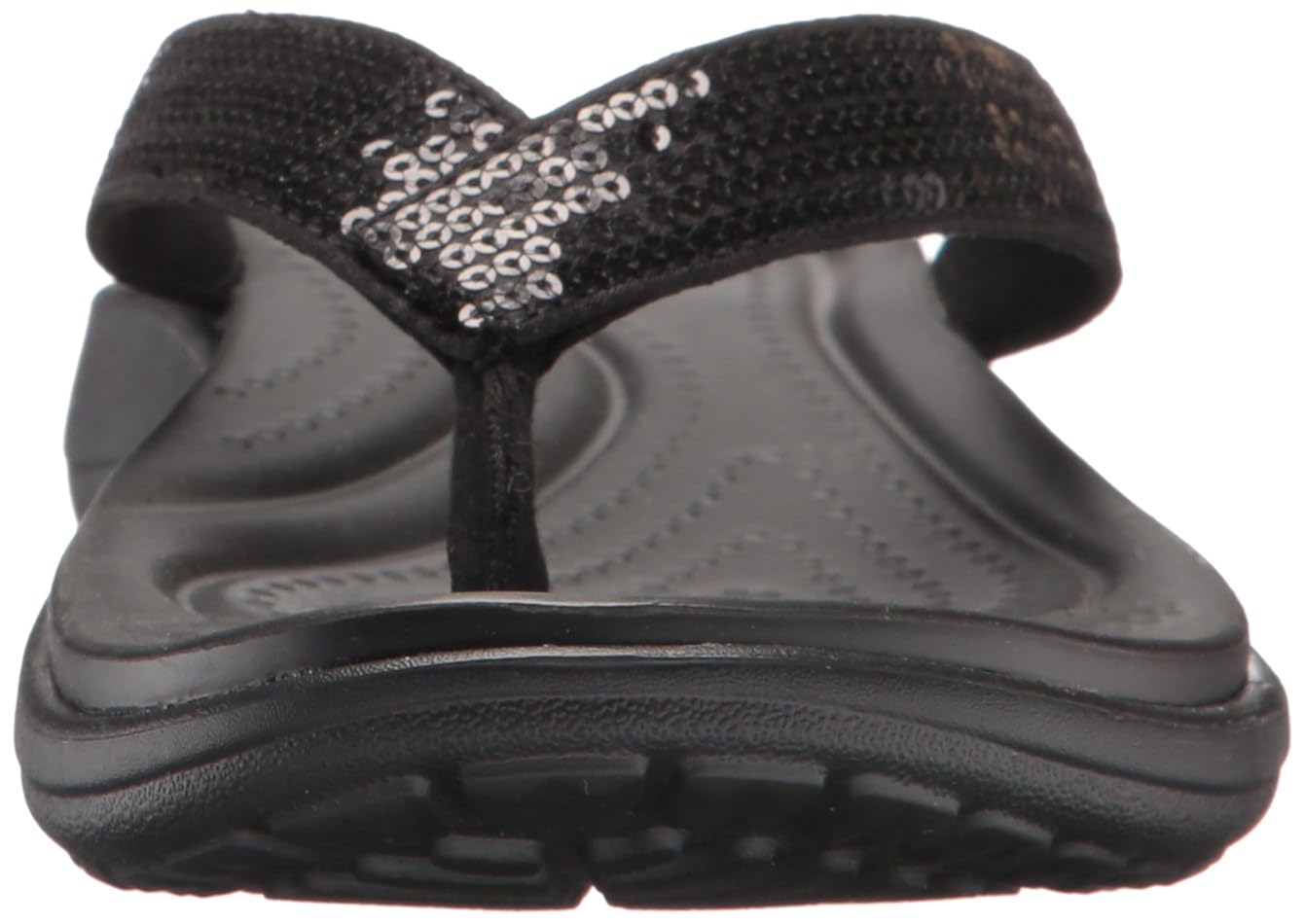 crocs women's capri v sequin w flip-flops