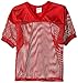 Adams Youth Football Jerseys, Porthole Mesh Practice Jersey with Dazzle Shoulders and Elastic Sleeves