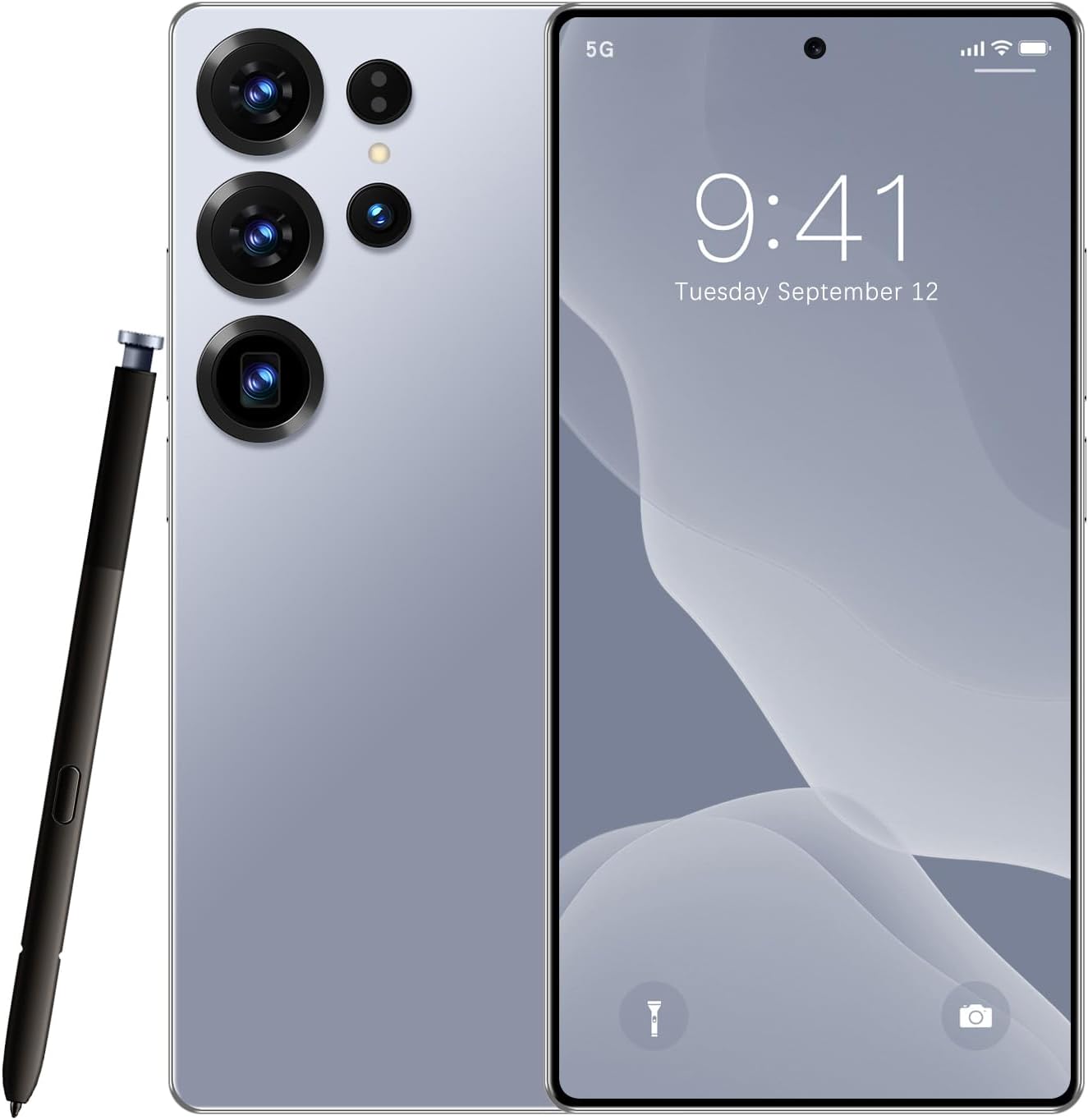 ChashenHa S25 Ultra Cell Phone,16GB+512GB Android 16.0 Unlocked Phone,7000mAh Battery,68+108MP Camera Smartphone,Dual SIM Cards/Face Unlock/GPS.(Blue)
