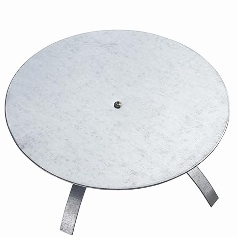 Turk 73259 5340440 Kaminlochdeckel bis 180 mm vernickelt