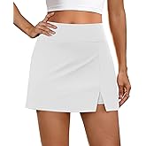 NIASHOT Womens Skort with Pockets Summer Fashion Tennis Skirt Mini Golf Clothes Athletic Outfits High Waisted Workout Skorts