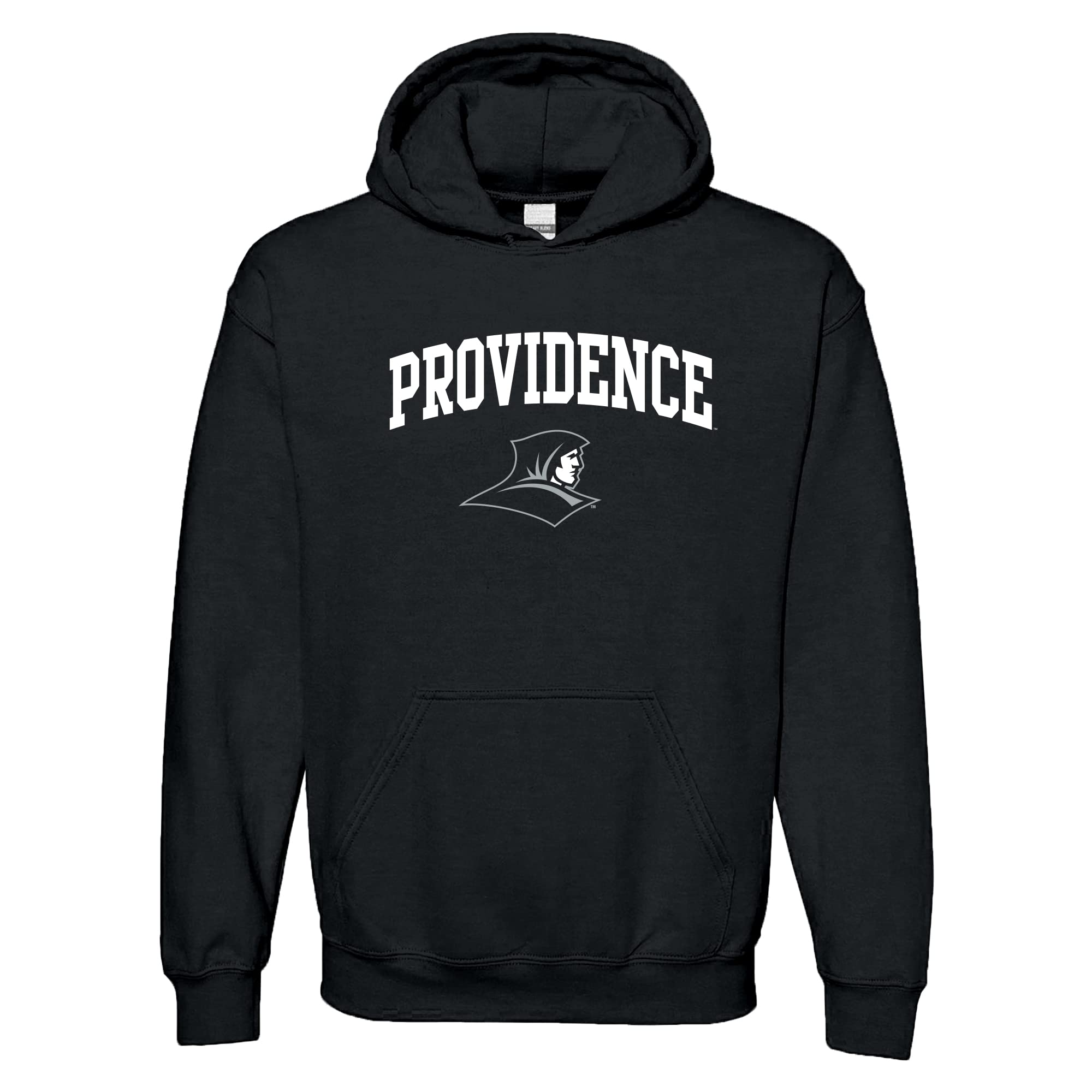 UGP Campus Apparel AH03 - Providence Friars Arch Logo Hoodie - Small - Black Image