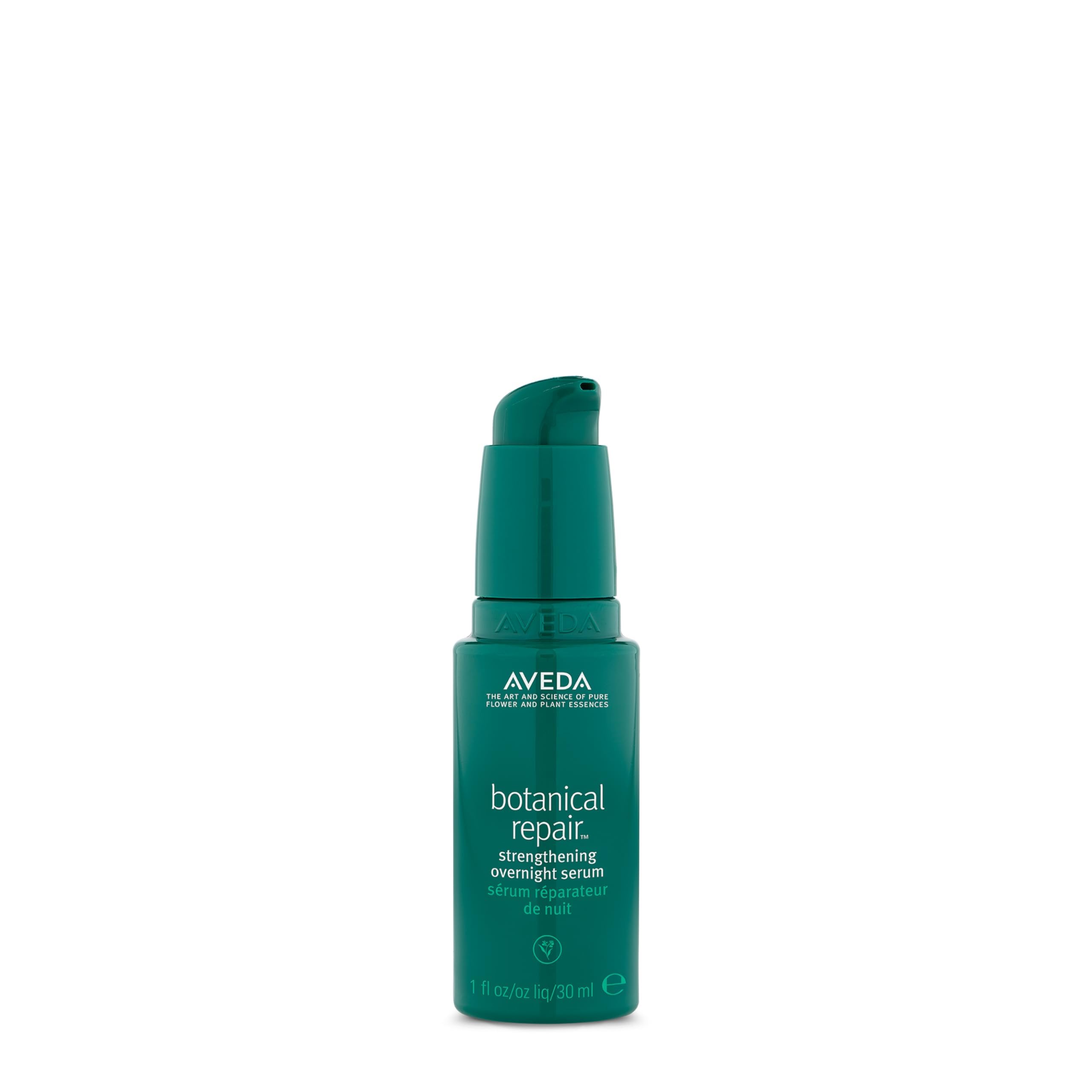 Aveda Botanical Repair Strengthening Overnight Serum | Bond-Building Hair Serum | Reduces the Look of Split Ends | Repairs Damaged Hair | With Nangai Oil | 99% Naturally Derived*, 30ml