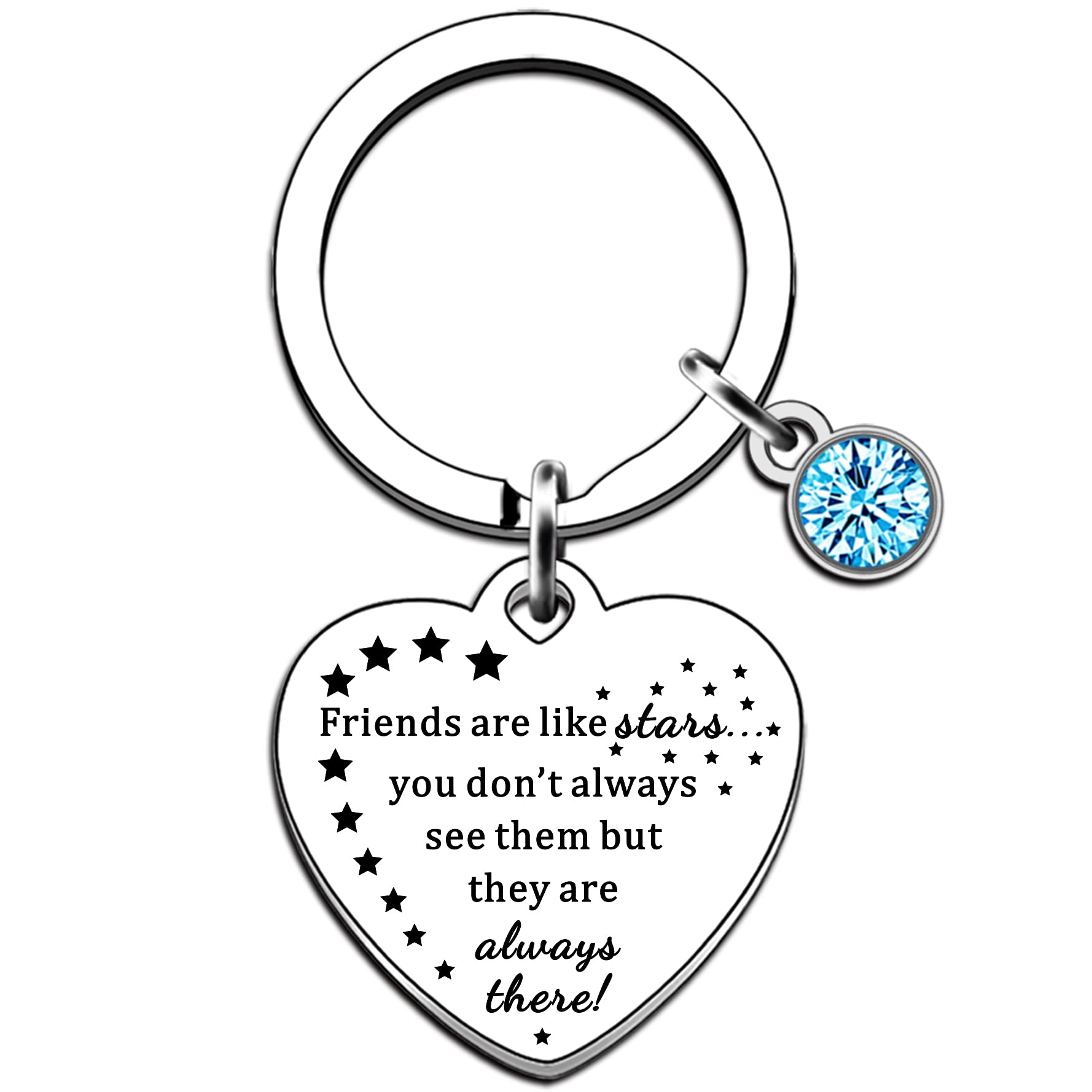JMIMO Friend Gifts for Women Friend Keyring Best Friend Birthday Gifts