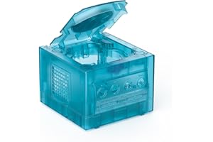 BITFUNX NGC Replacement Shell - Transparent Case Protective Housing for Gamecube NGC GC DOL-001/ DOL101 Game Console - NGC Tr