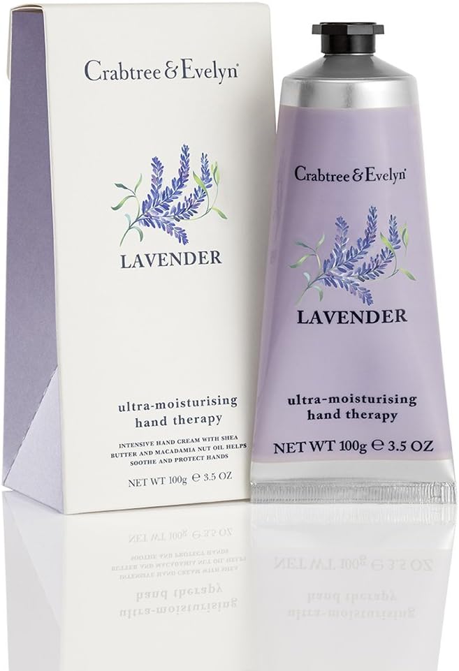Crabtree & Evelyn Lavender Hand Therapy 100g Shea Butter Softening Cream
