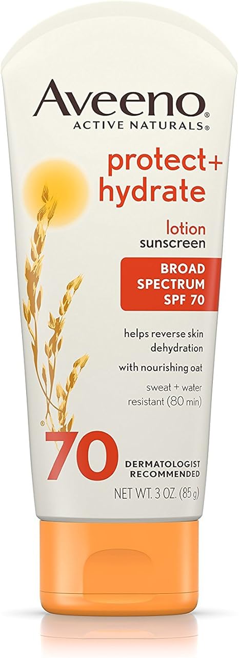aveeno sunscreen 70