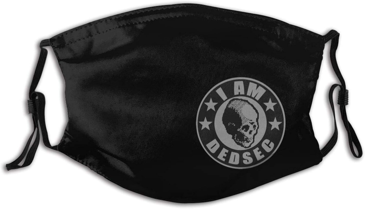 I Am Dedsec Reusable Cloth Washable Dust Masks Face Mask Unisex