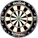 Nodor SupaBull2 Bristle Dartboard Equipped with Easy-Turn Steel Numbers for Beginning or Recreational Players , Black