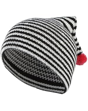Baby Kids Cotton Baggy Knitted Beanie Hat Slouchy Skull Cap