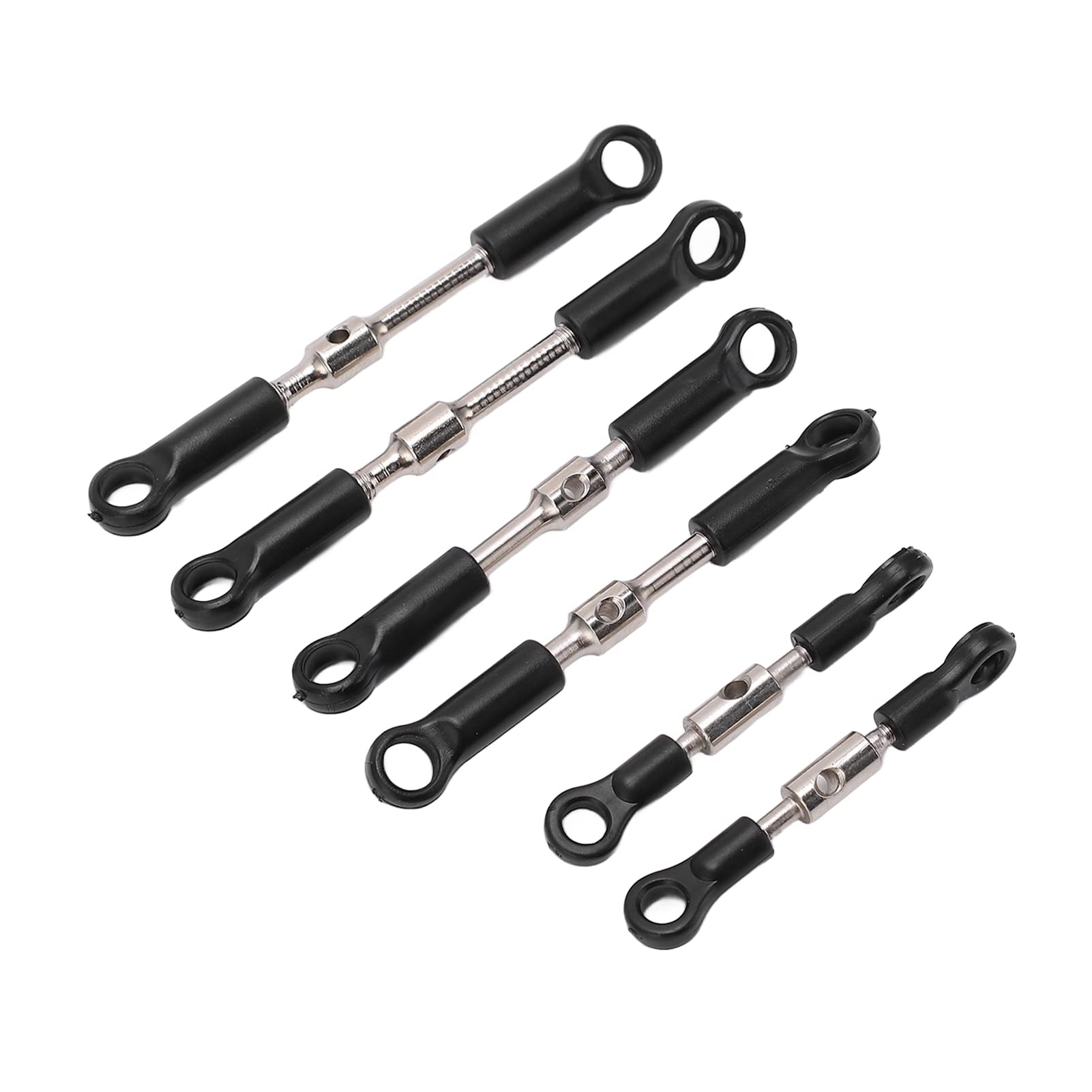 VGEBY RC Tie Rods Set, Adjustable Tie Link Rod Set for WLtoys 144001 144002 124018 124019 124017 124016 Remote Control Car, VGEBYYZ35F6QB7K