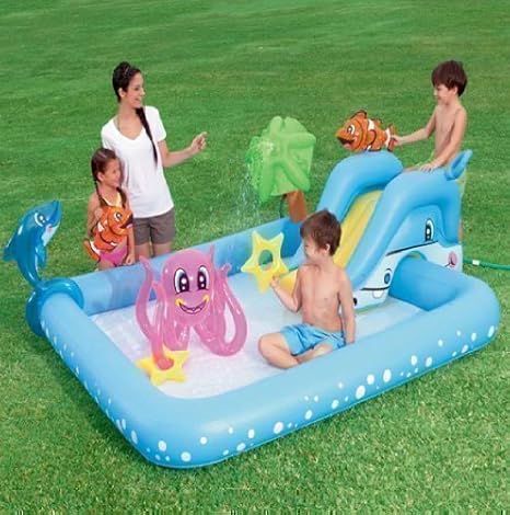 bestway pool slide